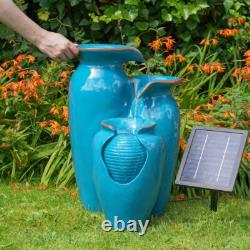 Smart Garden Solar Powered Outdoor Water Feature Fountain Bird Bath All Styles