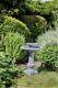 Smart Solar Powered Chatsworth Fountain Garden Water Feature Bird Bath Cascading