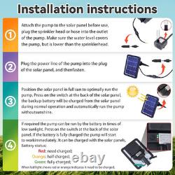 Solar Garden Water Feature Rockery Fountain LED Cascading Tiered Outdoor Decor