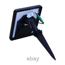 Solar Powered LED Falls Fountain Resin Garden Stone Water Feature In/Outdoor