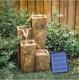 Solar Powered Water Feature Outdoor Fountain Garden Ornament Led Statue Lights