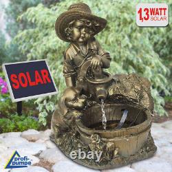 Solar Water Feature Garden Fountain Pump Pond Panel Kit Set Solar Powered