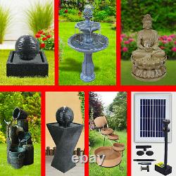 Solar Water Feature Outdoor Garden Fountain Solar Fountain