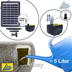 Solar Water Feature Solar Garden Fountain Outdoor Water Feature With Led Lights