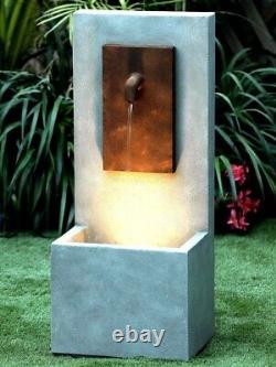 Solar Water Feature Solitary Tap Garden Fountain Freestanding Separate Panel