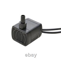 Solar Water Fountain Garden Patio Water Feature Solar Powered Water Pump & Light