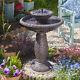 Solar Water Fountain Water Feature Versailles Garden Ornament Deco