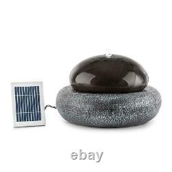 Solar Water Garden Fountain Outdoor Home Decor Pump 200l / h 2W Stone look