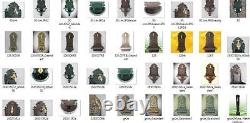 Stand Wall Fountain Green Coloured Chiselled Garden Water Iron Cast House + 1