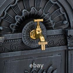 Standing Antique Water Fountain Garden Ornamental Terrace Vintage Tap Standing