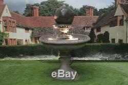 Stone Garden Edwardian Ball Water Fountain Feature Garden Ornament