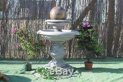 Stone Regis Ball Water Fountain Feature Garden Ornament