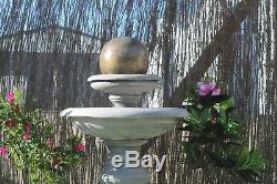 Stone Regis Ball Water Fountain Feature Garden Ornament