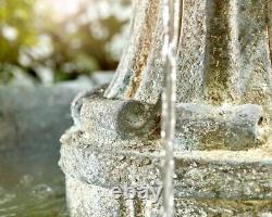 Tiered water fountain, cascading water fountain, Garden water feature, Liones