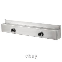 Uimoso 150 cm Pond Waterfall Blade Stainless Steel Water Cascade Water Feature