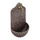 Wall-mounted Ornamental Antique Water Fountain Garden Terrace Vintage Tap Brown