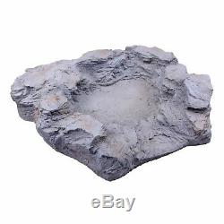 Water Feature Fountain Cascading Waterfall Pond Patio Garden Outdoor Stone Resin