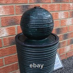 Water Feature Garden Fountain Solar Powered Outdoor Garden Ornament Décor Patio