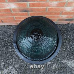 Water Feature Garden Fountain Solar Powered Outdoor Garden Ornament Décor Patio