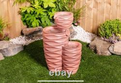 Water Feature Outdoor Indoor Rose Fountain Garden Decor (3 Tier) Timeless Water Feature Outdoor Indoor Rose Fountain Garden Decor (3 Tier) Timeless