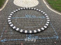 Water features fountain granite circle tree surround tree borders 180 cm outer