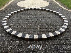 Water features fountain granite circle tree surround tree borders 180 cm outer
