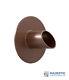 Waverly 1.5 Round Water Fountain Spout/scupper Copper