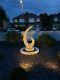 White Stone Garden Water Feature Fountain Shard Sculpter Sump With Surround
