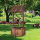 Wishing Well Water Fountain Wooden Fountain Withelectric Pump For Patio Decorative