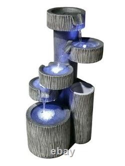 Wyoming Stacked Bowls Garden Water Feature Outdoor Fountain