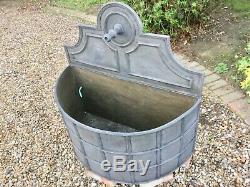 XL Antique Solid Lead Garden Water Fountain /ornament/statue/water Feature