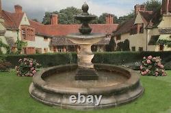 2 Tier Fontaine Regis, Moyen Cambridge Surround Stone Water Garden Caractéristiques