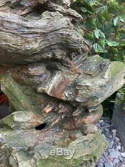 Driftwood Chutes D'eau Woodland Garden Feature, Fontaine D'extérieur Great Value