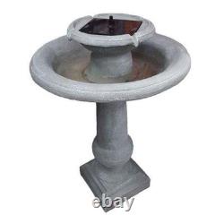 Fontaine Chatsworth alimentée par énergie solaire - élément d'eau de jardin