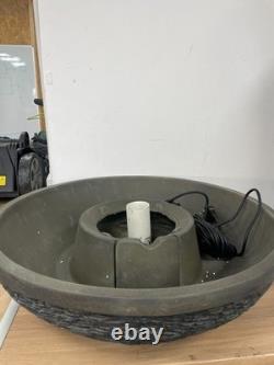 Fontaine Facile Impressions Jardin Lunaire Mysterieux Caractéristique d'Eau Effet Pierre