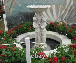 Fontaine Maidens, Dans La Petite Piscine Clarence Surround Stone Garden Caractéristique De L'eau