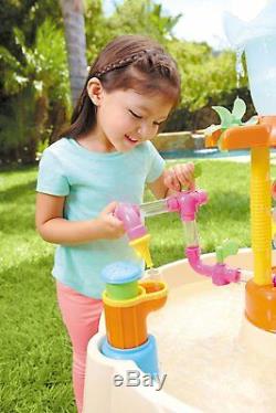 Fontaine Usine Table D'eau Pour Enfants Tout-petit Extérieur Jardin Fun Jouer Taps Pipe