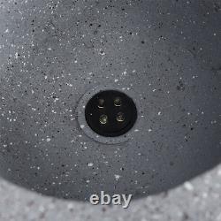 Fontaine à eau de jardin avec lumières LED, statues intérieures et extérieures, solaire, Royaume-Uni