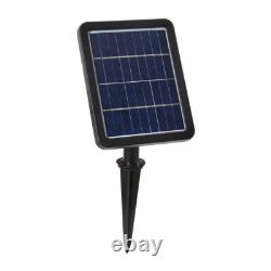 Fontaine à eau solaire pour jardin et patio, élément d'eau avec pompe à eau et lumière alimentée par énergie solaire Fontaine à eau solaire pour jardin et patio, élément d'eau avec pompe à eau et lumière alimentée par énergie solaire