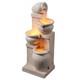 Fontaine D'eau Led à 4 Niveaux Teamson Home Avec Design Naturel De Jardin En Cascade
