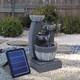 Fontaine D'eau En Résine à Bols Superposés Décoratifs De Jardin
