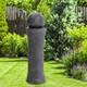 Fontaine D'eau Extérieure Avec Boule De Jardin, élément D'eau Avec 6 Lumières Led, état électrique