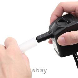 Fontaine d'eau extérieure électrique avec boule, élément de jardin avec 6 lumières LED