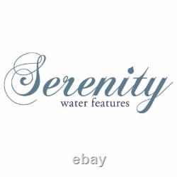 Fontaine de Jardin Autonome à LED avec Pots Cascadants Serenity de 72 cm