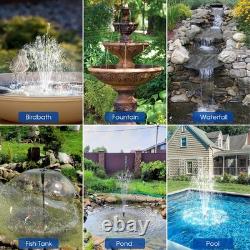 Fontaine de bassin solaire Biling 25W 1200L/H pompe à eau solaire avec filtre