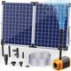 Fontaine De Bassin Solaire Biling 35w 1500l/h Pompe à Eau Solaire Pour Bassin