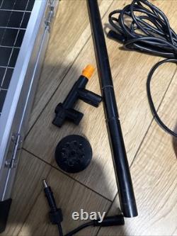 Fontaine de bassin solaire Biling 35W avec pompe à eau 1500L/H et batterie de 2600mAh