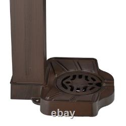 Fontaine de colonne jardin robinet antique ornemental caractéristique d'eau sur pied patio 77 cm