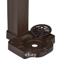 Fontaine de colonne jardin robinet antique ornemental caractéristique d'eau sur pied patio 77 cm