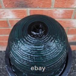 Fontaine de jardin à eau alimentée par énergie solaire pour jardin extérieur